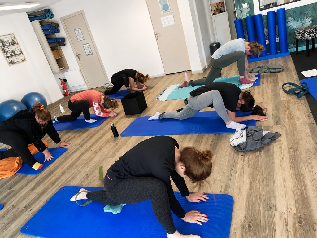Séance de stretching et mobilité au Studio C-Lines
